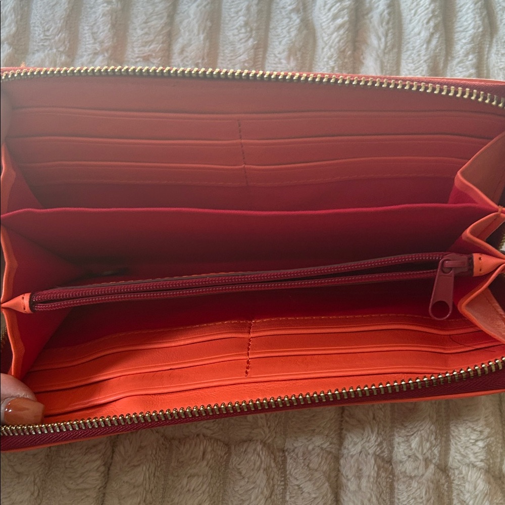 Brighton Vibrant Orange Wristlet - Picture 2 of 3
